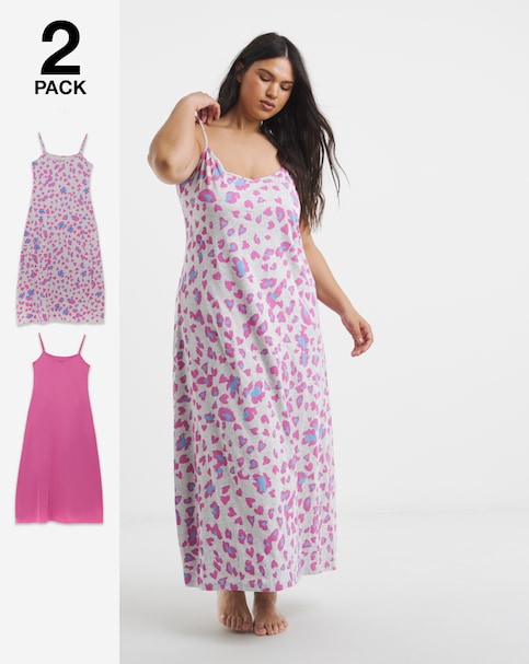 Pretty Secrets Value (2 Pack) Animal Sleeveless Nighties