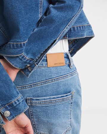 Blue Authentic Stretch Tapered Jeans