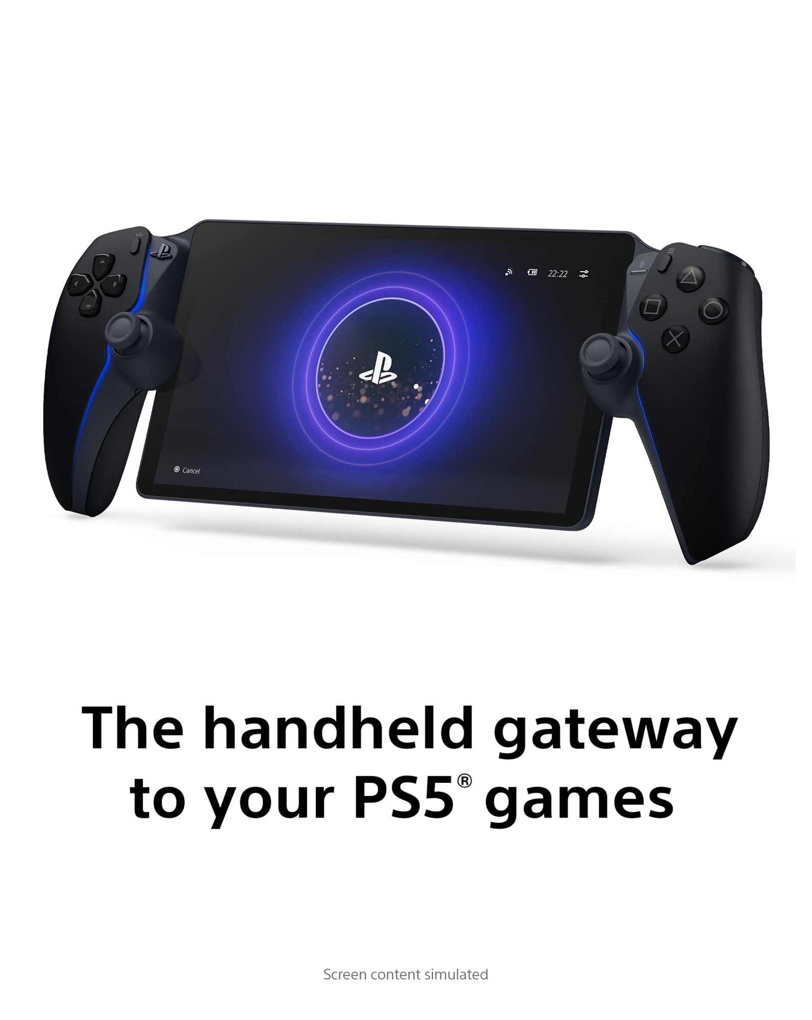 PlayStation Portal Remote Player - Midnight Black | Fashion World
