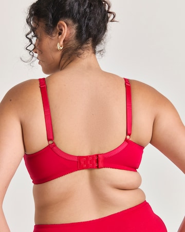 Pretty Secrets (2 Pack) New Sarah Cotton Non Wired Bras (B-G) Navy/Red