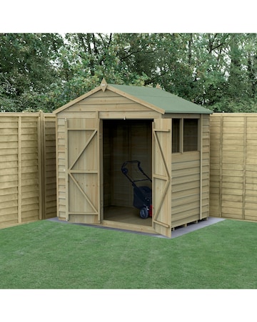 4LIFE Apex Shed 7x5 - Double Door - 2 Window (Home Delivery)