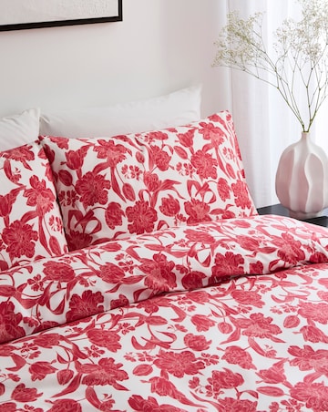 Odette Floral Cotton Blend Duvet Set