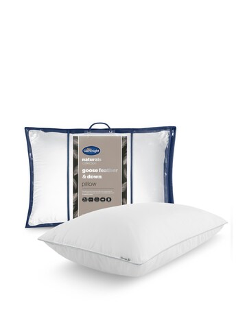 Silentnight Naturals Collection Goose Feather Pillow