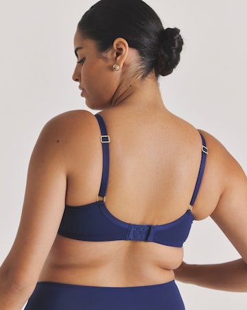 Pretty Secrets (2 Pack) New Ella Padded Plunge Wired Bras (B-G) Navy/White