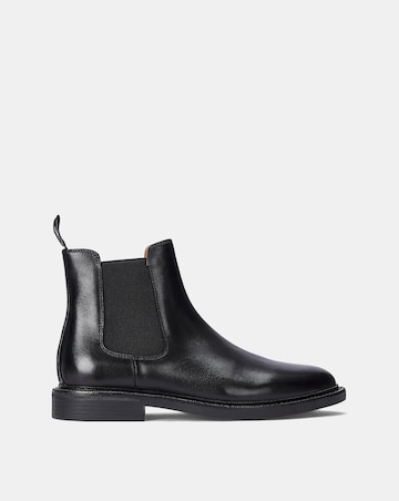 Polo Ralph Lauren Asher Leather Chelsea Boots - Blacks