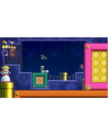 Nintendo Switch Neon Console & Super Mario Bros Wonder Bundle
