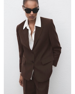 Mango Chocolate Blazer