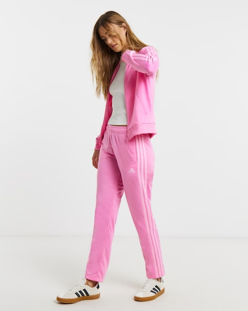 Adidas Essential 3 Stripe Tracksuit