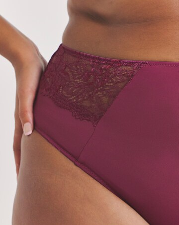 Pretty Secrets (2 Pack) New Ella Full Knickers Fig/Cherry