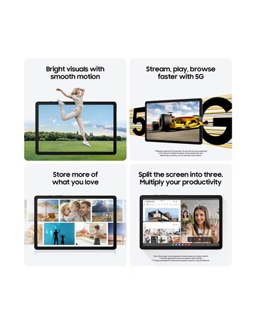 Samsung Galaxy Tab A9+ 11in 128GB WiFi Tablet - Grey