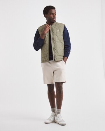 Union Onion Quilt Gilet- Green