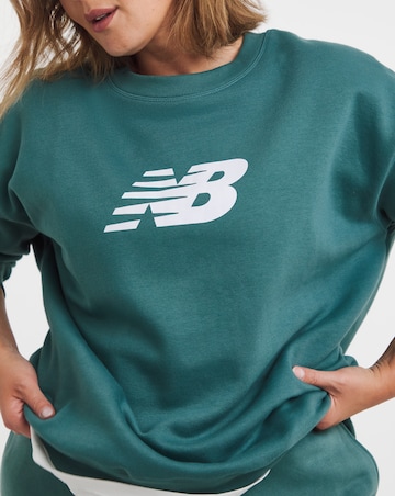 New Balance Sport Fleece Logo Crew