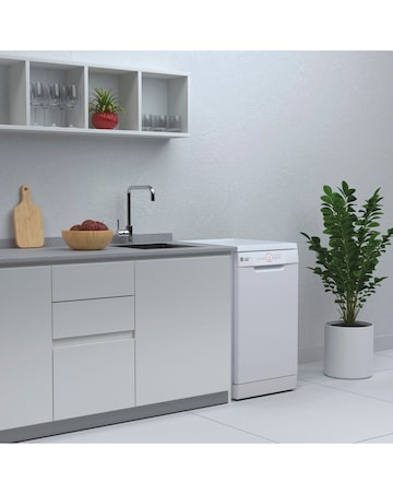 Hoover HDPH 2D1049W-80 Freestanding 10-Place Slimline Dishwasher - White