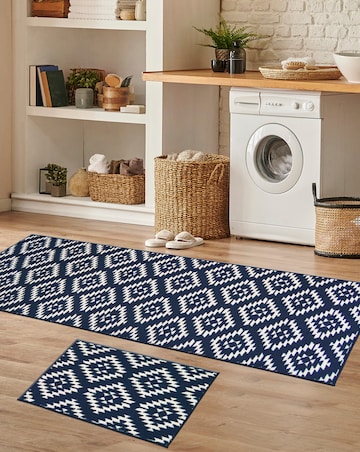 Aztec Runner & Doormat Set