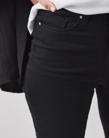 Black High Waist Super Soft Skinny Jeans