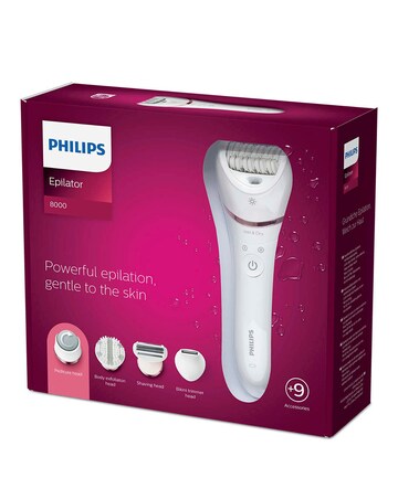 Philips BRE740/01 Series 8000 Wet and Dry Epilator