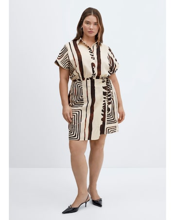 Mango Karina Shirt Mini Dress