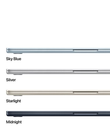 Apple MacBook Air (M5, 2026) 15in 10-core CPU 10-core GPU 16GB 1TB - Sky Blue