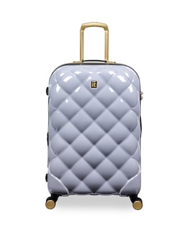 IT Luggage St Tropez Trois Medium Suitcase - Silver