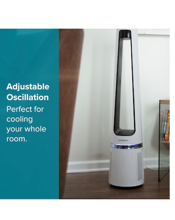 Smart 2-In-1 Air Bladeless Fan