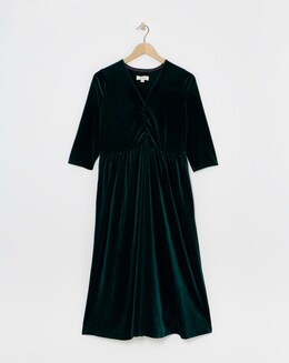 Julipa Velour Midi Dress