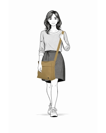 Enrico Benetti Tessa Single Handle Nylon/Polyester Shoulderbag