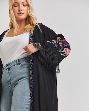 Joe Browns Exquisite Embroidered Kimono
