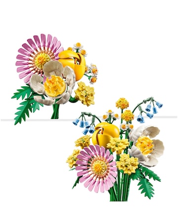 LEGO Botanicals Petite Sunny Bouquet Flower Decor Building Kit for Kids 10347