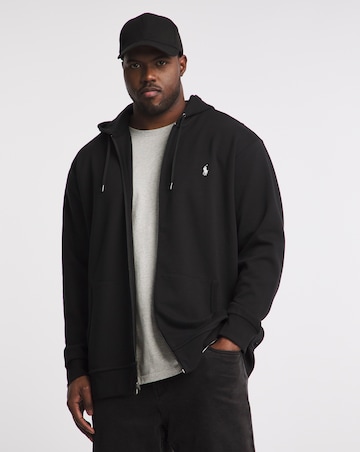 Polo Ralph Lauren Black Zip Through Hoodie
