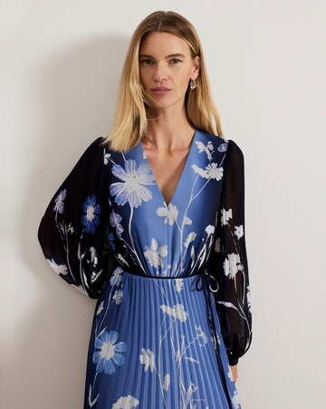 Phase Eight Annie Floral Ombre Print Maxi Dress