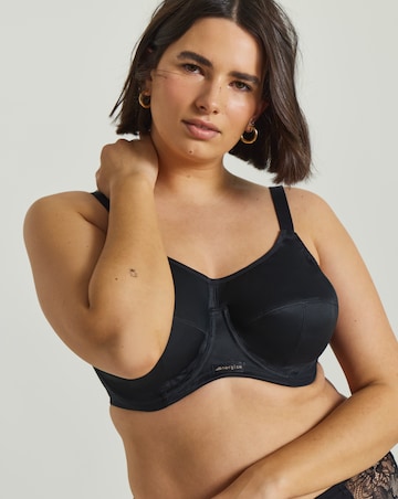Elomi Energise High Impact Wired Sport Bra Black