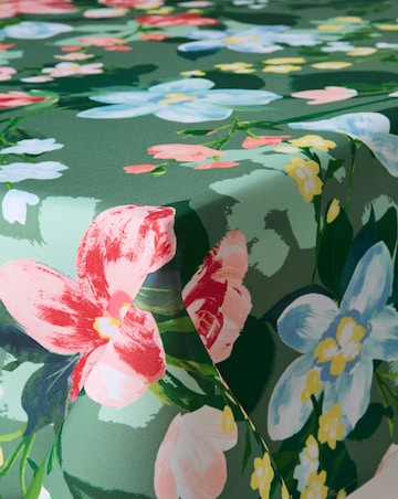 Elora Floral Wipe Clean Tablecloth