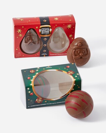 Christmas Chocolate Bombe bundle