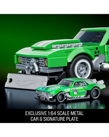 Mattel Brick Shop Hot Wheels Speed Series Chevrolet Custom 68 Camaro Set