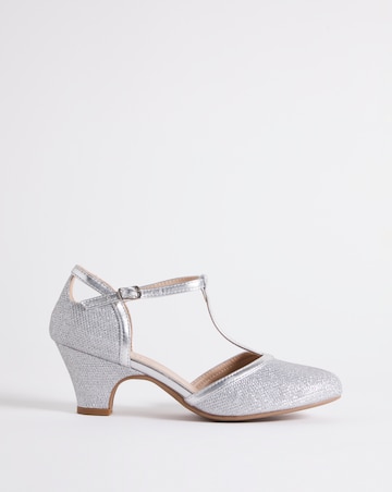 Athens T Bar Shoe - Wide Fit (E)