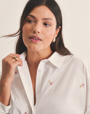 Cocktail Embroidered Shirt
