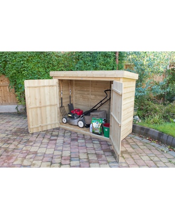 Forest Pent Large Outdoor Store - Pressure Treated (Home Delivery)