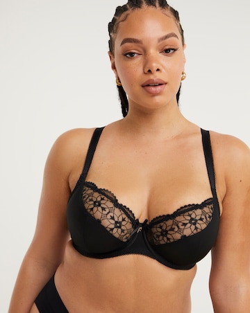 Freya Hallie Plunge Wired Bra Black