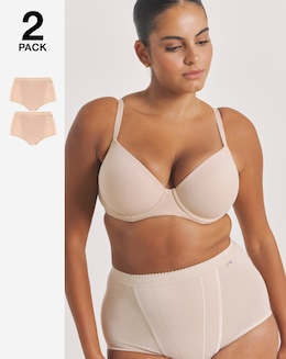 Sloggi (2 Pack) Light Control Maxi Knickers Skin