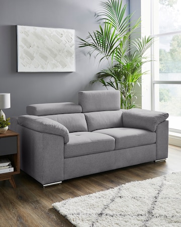 Ripley 2 Seater Sofa with Adjustable Headrest