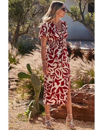 Sosandar Stretch Woven Dress