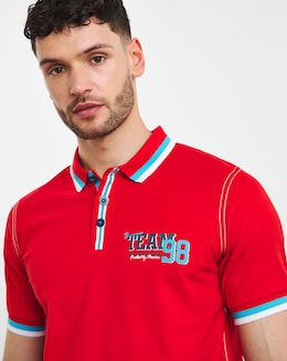 Joe Browns Badged Polo  Long Length
