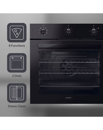 Candy Idea FCI9D405X Built In Electric Double Oven Stainless Steel