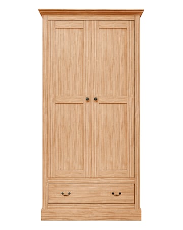 Julipa Ashford 2 Door 1 Drawer Wardrobe