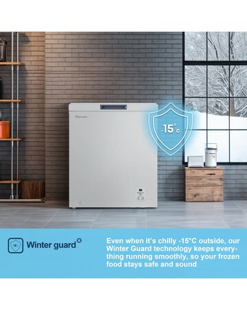 Fridgemaster MCF142E 142L Chest Freezer- E Rated