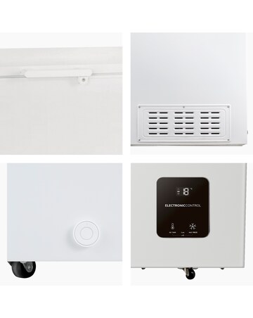 Hisense FC386D4AWLE Static 297L Chest Freezer - White