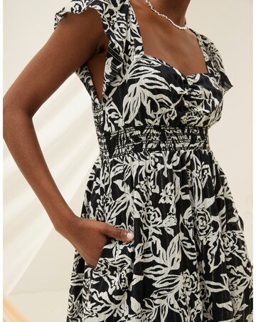 FatFace Dahlia Botanical Midi Dress