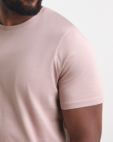 Pure Cotton Crew Neck T-Shirt Long