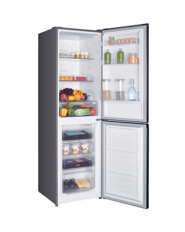 Hoover H-Fridge 300 HOCH1T518EXK 181cm 60/40 Fridge Freezer Silver + Install