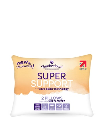 Slumberdown Super Support Pack of 2 Pillows